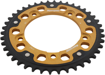 SUPERSPROX Stealth Rear Sprocket - 42 Tooth - Gold - Suzuki/Triumph RST-1792-42-GLD