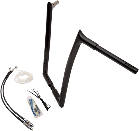 FAT BAGGERS INC. Handlebar Kit - Pointed Top - 16" - Black 909316-B