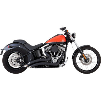 VANCE & HINES 2-into-2 Big Radius Exhaust System - Matte Black 46079