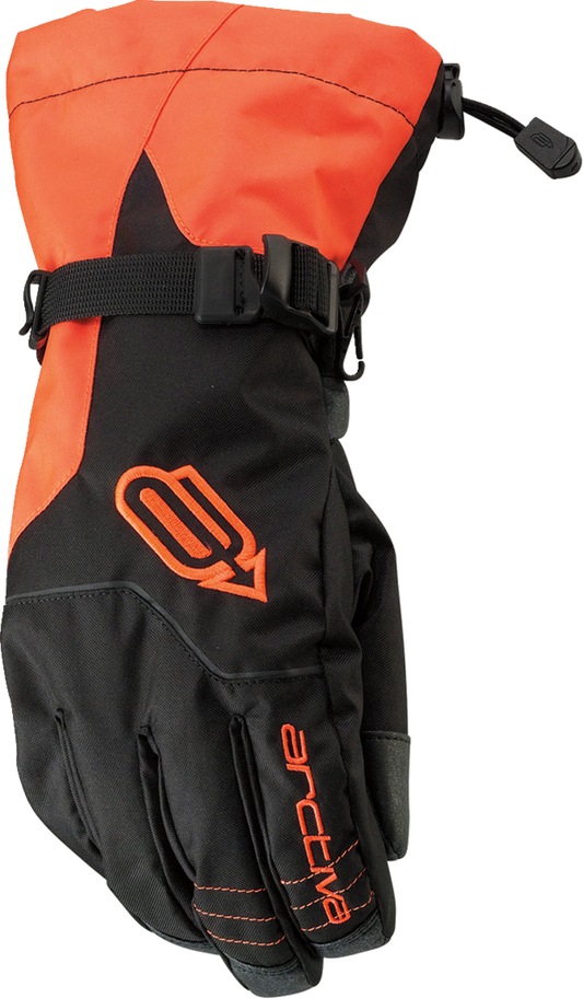 ARCTIVA Pivot Gloves - Black/Orange - Large 3340-1424