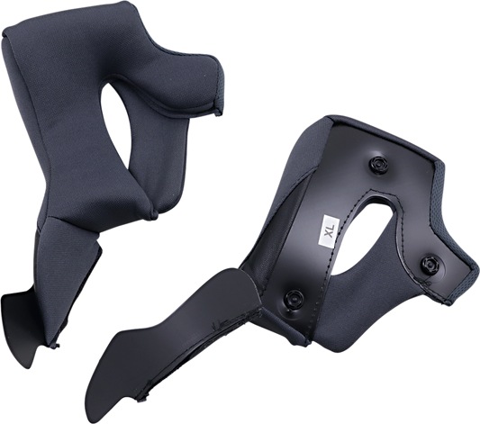 Z1R Warrant Cheek Pads - Black - XL 0134-2687