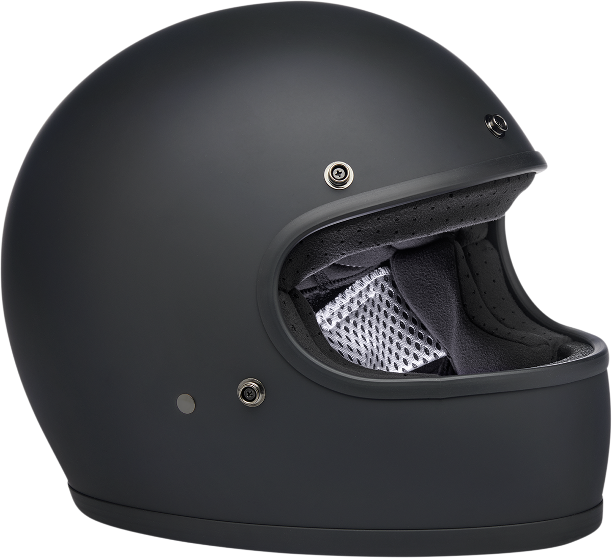 BILTWELL Gringo Helmet - Flat Black Factory - Medium 1002-638-103