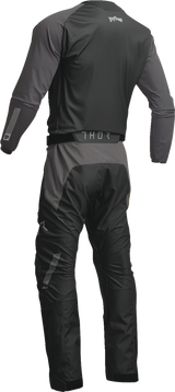 THOR Terrain Jersey - Black/Charcoal - Large 2910-7162