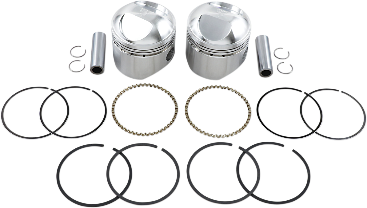 WISECO Piston Kit - .030 - 1948-1980 - Big Twin High-Performance K1608