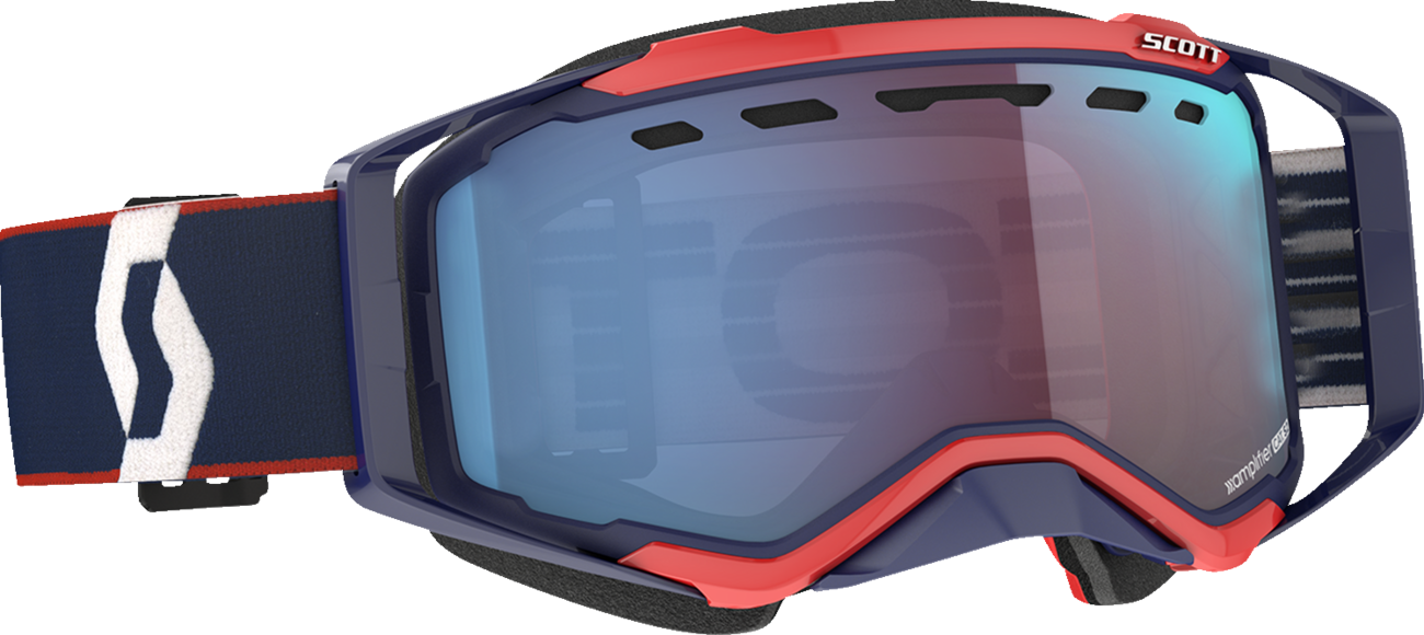 SCOTT Prospect Snow Goggles - Blue/Red - Enhancer Blue Chrome 272846-6667347