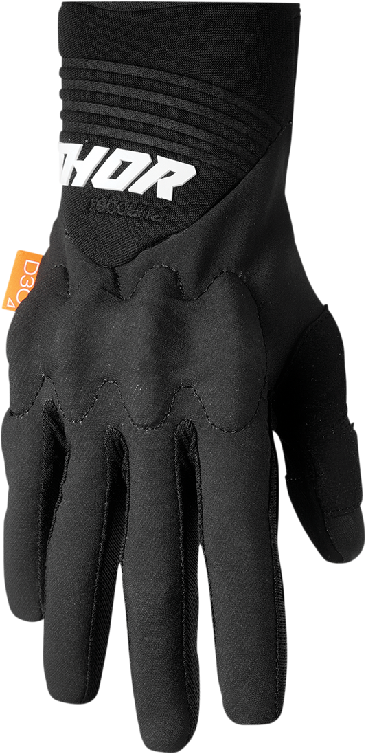 THOR Rebound Gloves - Black/White - Large 3330-6743