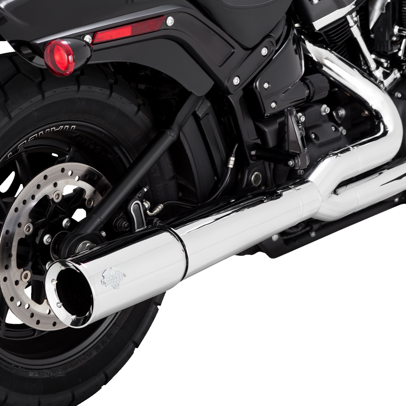 VANCE & HINES Pro Pipe Exhaust System - Chrome Softail  17387