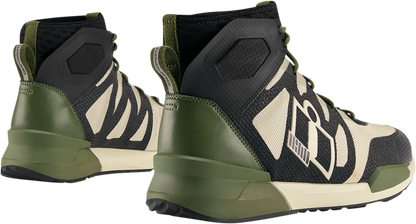 ICON Hooligan Shoes - Green - Size 10 3403-1094