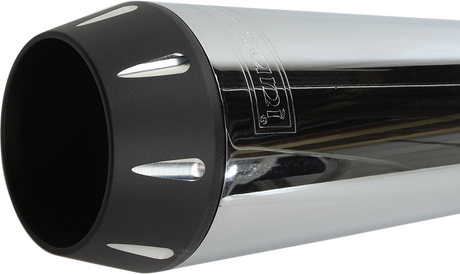 BASSANI XHAUST 2:1 Exhaust - Chrome - Megaphone - Long - '91-'05 FXD 13311R