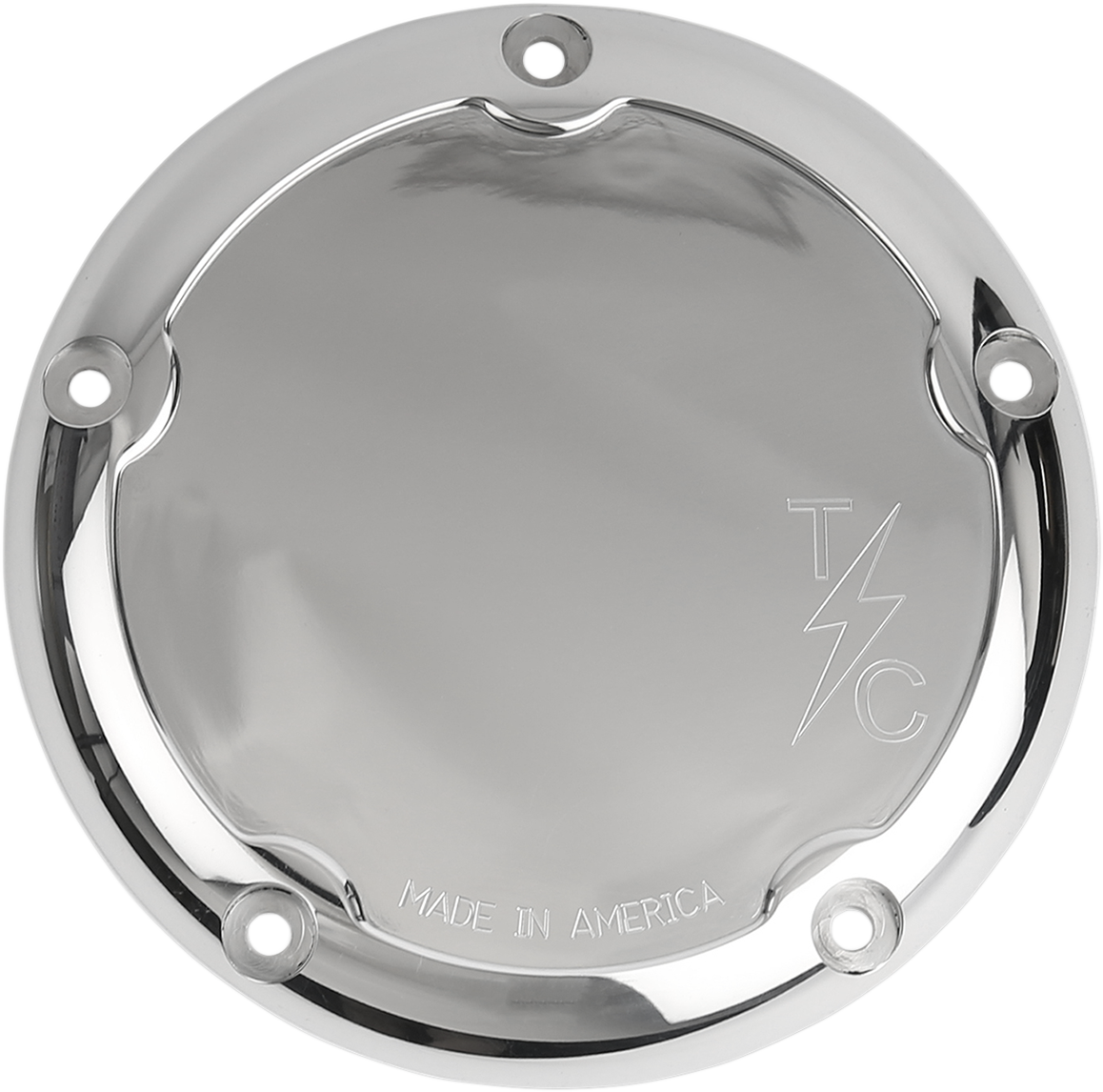 THRASHIN SUPPLY CO. Derby Cover - Polished - Dished TSC-3011-2