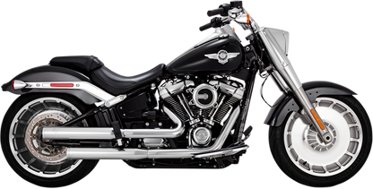 VANCE & HINES Eliminator 300 Mufflers - Satin Chrome 16722