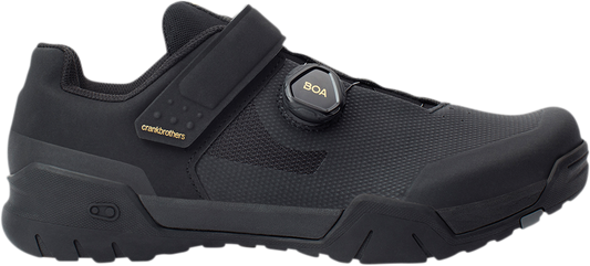 CRANKBROTHERS Mallet E BOA® Shoes - Black/Gold - US 9 MEB01080A-9.0