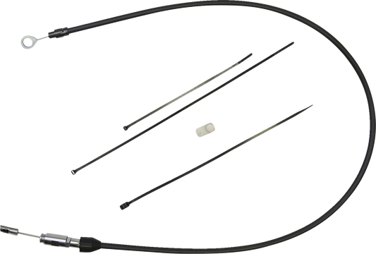 DRAG SPECIALTIES Clutch Cable - Upper - 40" - Black/Black 6323406HE