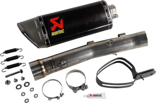 AKRAPOVIC Muffler - Titanium/Carbon Fiber S-H10SO24-APC 1811-4016