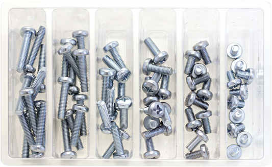 BOLT Screw Assortment - Pan Head SV-M6PAN