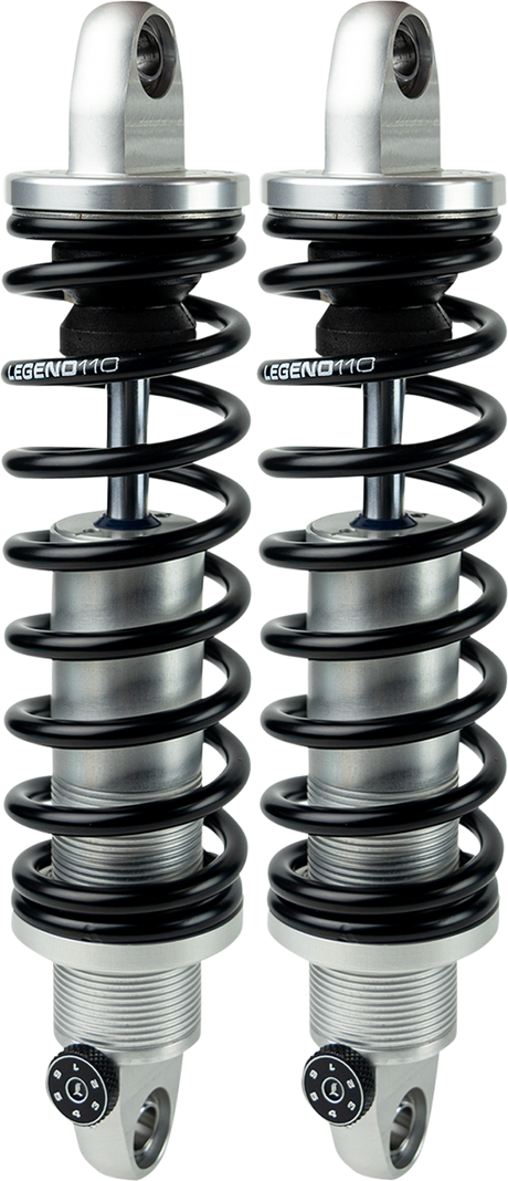 LEGEND SUSPENSION REVO-A Adjustable FXR Coil Suspension - Clear Anodized - Standard - 14" 1310-1609