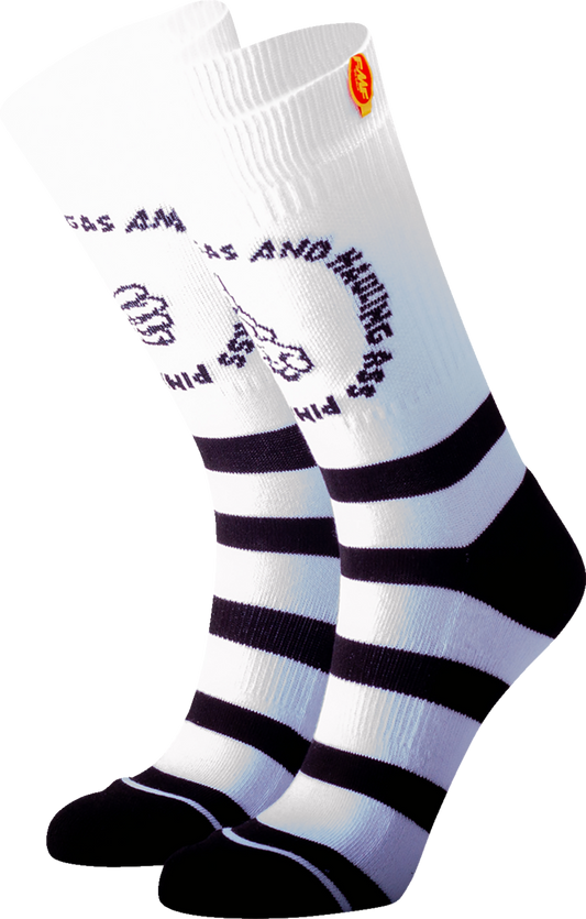 Calcetines FMF Thumbs Up - Blanco - Talla única SP22194903 3431-0734 