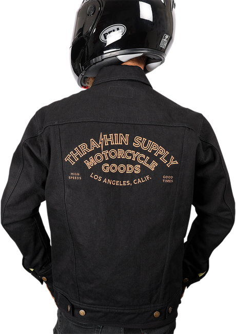 THRASHIN SUPPLY CO. Highway Jacket - Black - Medium TMJ-01-09