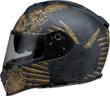 Z1R Warrant Helmet - Sombrero - Black/Gold - Large 0101-14173