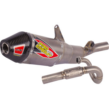 PRO CIRCUIT Ti-6 Exhaust System - Titanium/Carbon Fiber - CRF250R/RX  0312425F