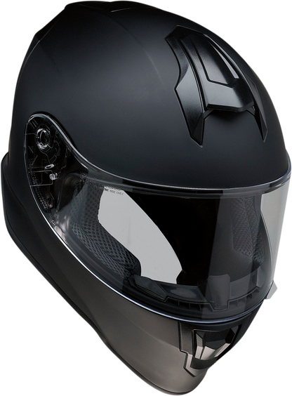 Z1R Youth Warrant Helmet - Flat Black - Medium 0102-0240