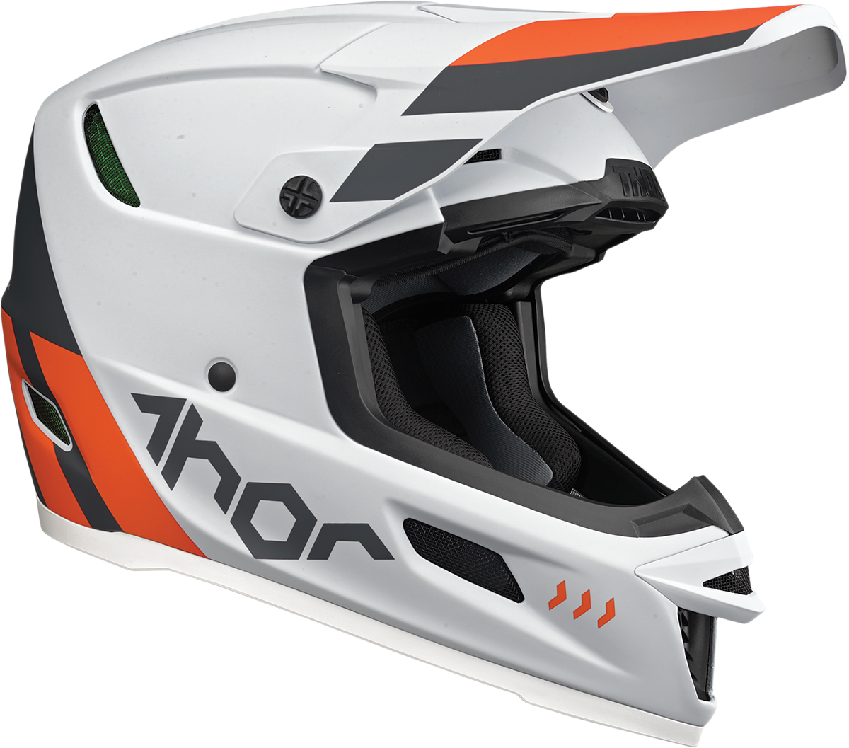 THOR Reflex Helmet - Cube - MIPS - Gray/Orange - XL 0110-7465