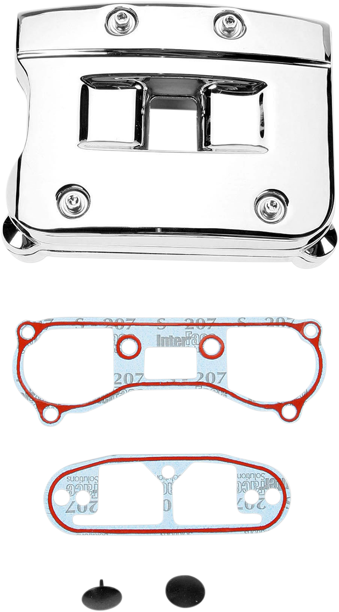 DRAG SPECIALTIES Rocker Box Cover - Big Twin 037001-BX-LB2