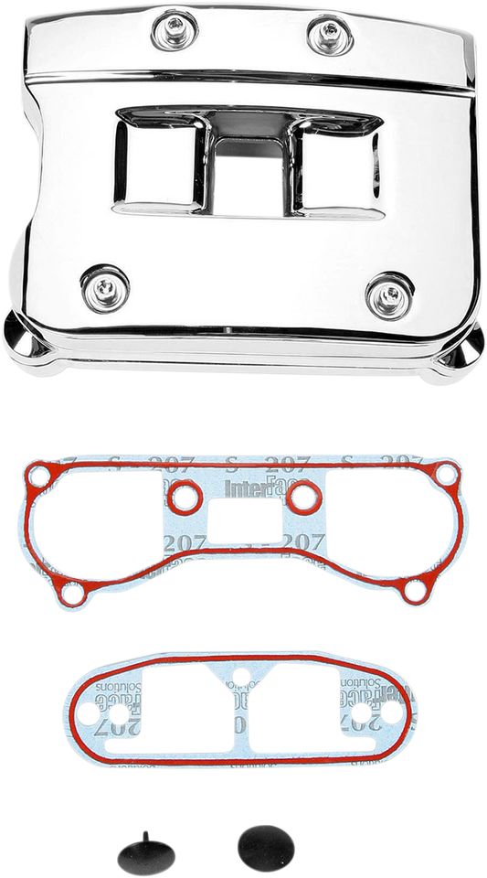 DRAG SPECIALTIES Rocker Box Cover - Big Twin 037001-BX-LB2