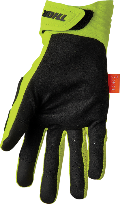 THOR Rebound Gloves - Acid/Black - Large 3330-6737