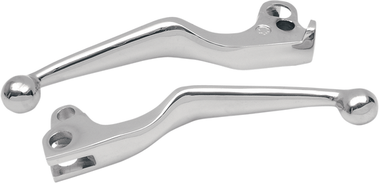 DRAG SPECIALTIES Lever Set - Chrome 07-0562/3-BC307