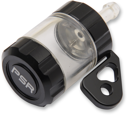 POWERSTANDS RACING Clutch Reservoir - Clear - Black 00-01807-22