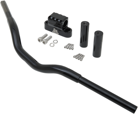 LA CHOPPERS Handlebar - Kage Fighter - 8" - Black LA-7335-04B