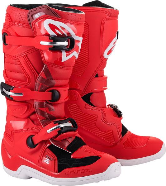 Botas ALPINESTARS Tech 7S - Rojo - US 5 2015017-30-5 