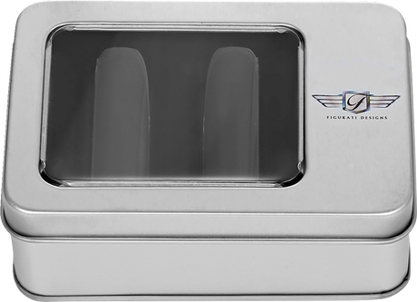 FIGURATI DESIGNS Docking Hardware Covers - Long - Black FD65-DC-2545-BK