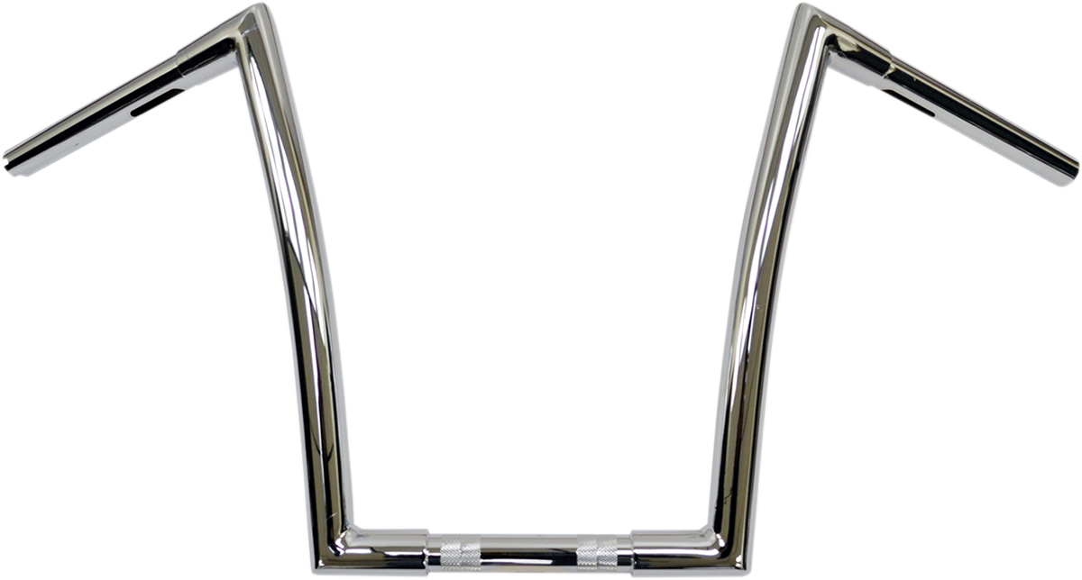 TODD'S CYCLE Handlebar - Strip - 1-1/4" - 14" Rise - Chrome 0601-2550