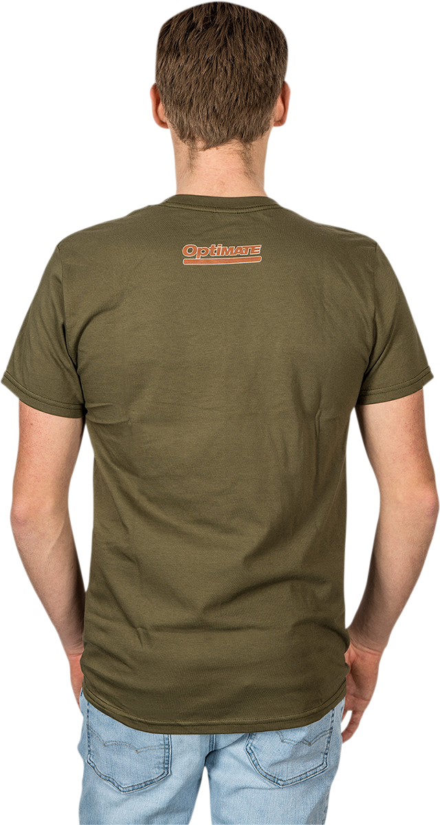 TECMATE Optimate Dirt Therapy T-Shirt - Military Green - Medium TA-238MG