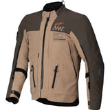 ALPINESTARS AMT-8 Stretch Drystar® XF Jacket - Dark Brown/Dark Khaki - Small 3200425-8018-S