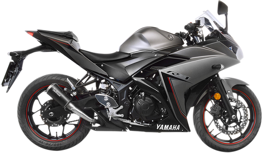 LEOVINCE LV-10 Black Edition Muffler - YZF-R3 15212B