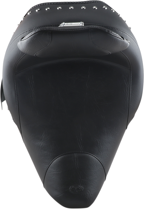 MUSTANG Solo Seat - Wide - Studded - Driver's Backrest - Indian 79762