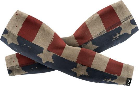 ZAN HEADGEAR SportFlex Arm Sleeves - Patriot - Medium AL408MD