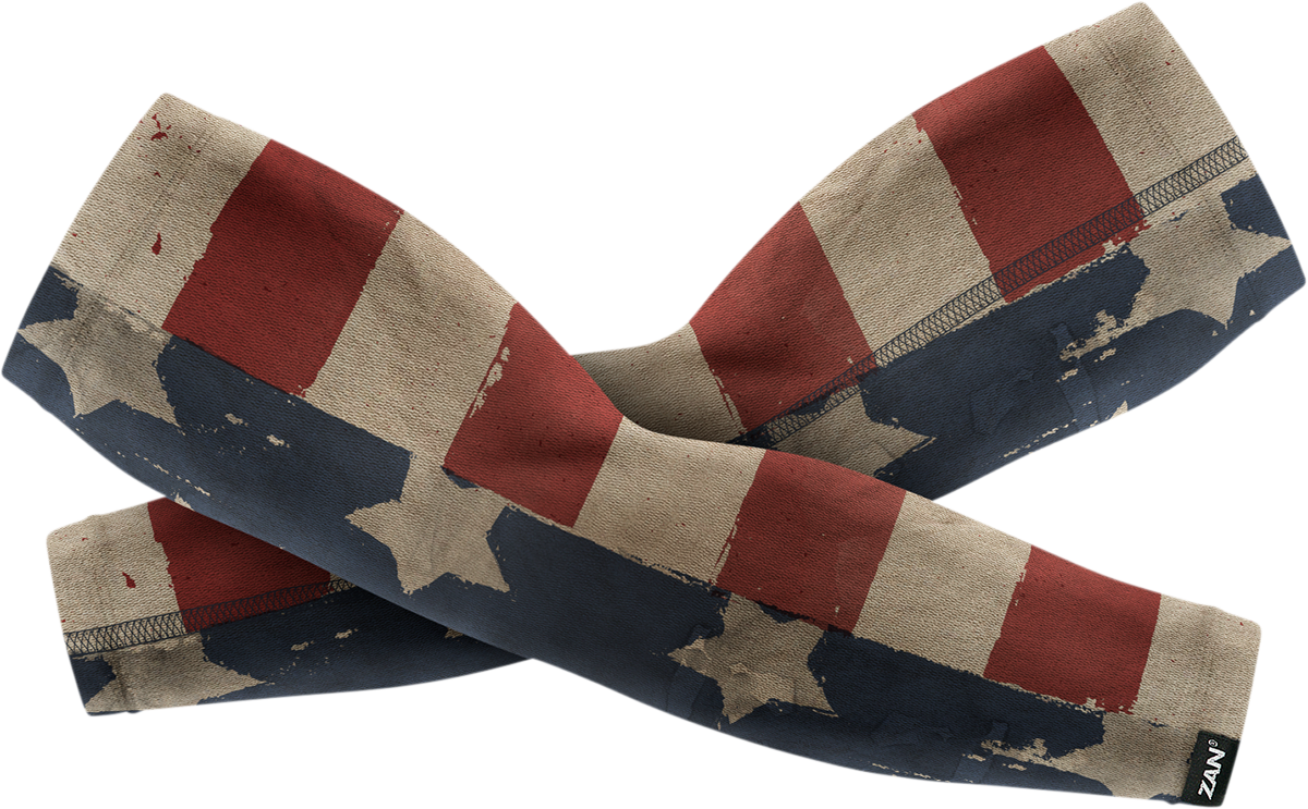 ZAN HEADGEAR SportFlex Arm Sleeves - Patriot - Large AL408LG