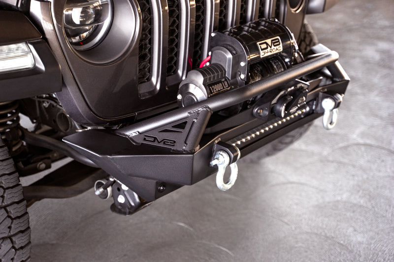 DV8 Offroad 07-23 Jeep Wrangler JK/JL & Gladiator JT FS-1 Series Stubby Front Bumper FBJL-11