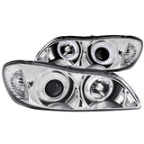ANZO 2000-2004 Infiniti I30 Projector Headlights w/ Halo Chrome 121078