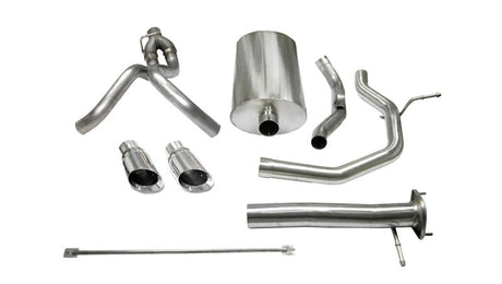 Corsa 03-06 Chevrolet SSR 5.3L V8 Polished Sport Cat-Back Exhaust 14254