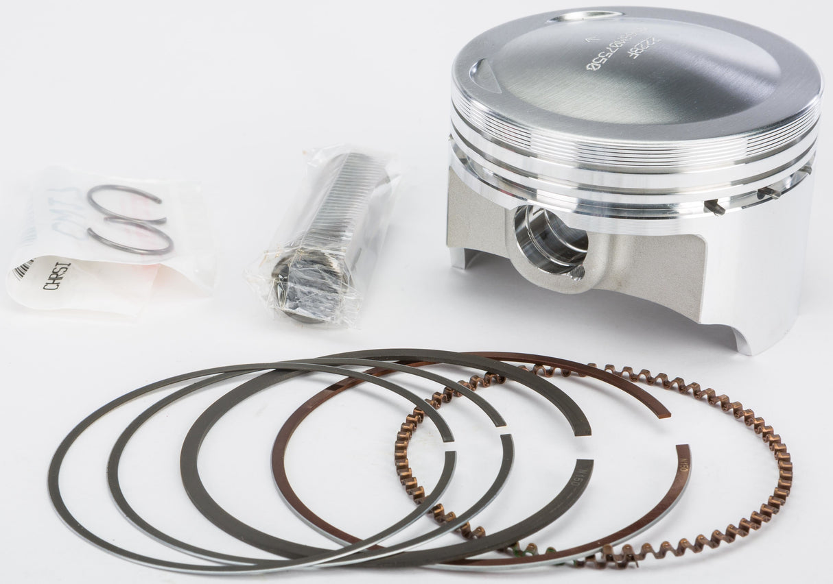 WISECO Piston Kit 75.50/+2.50 10.5:1 Hon 4466M07550