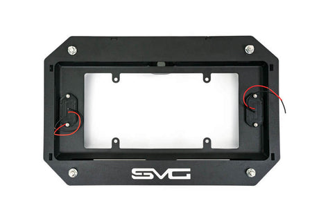 DV8 Offroad 18-22 Jeep Wrangler JL Spare Tire Delete Kit w/Light Mounts TSJL-03