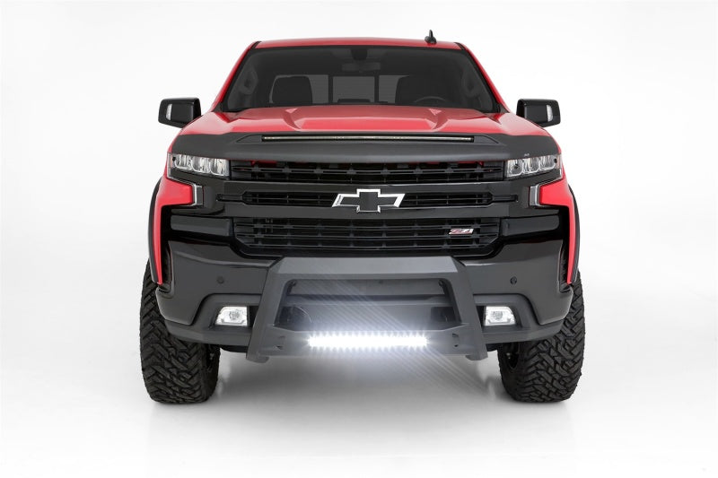 Lund 19-22 Chevrolet/GMC Silverado/Sierra 1500 Revolution Bull Bar - Black 86521217