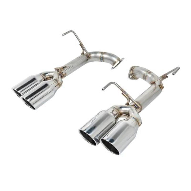 Remark 2015+ Subaru WRX STi VA Axle Back Exhaust w/Stainless Steel Double Wall Tip 4in RO-TSVA-D4
