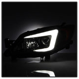 Spyder Subaru WRX 08-09 Projector Headlights - HID Model Only - Black PRO-YD-SWRX08-HID-LBDRL-BK 5083937