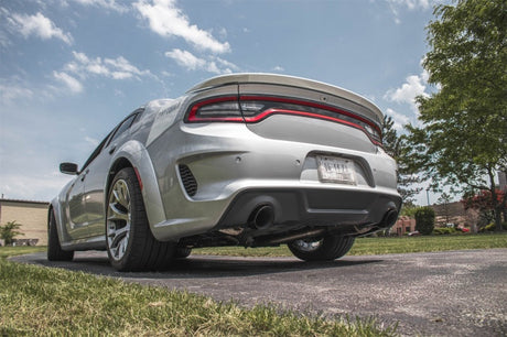 Corsa 15-21 Charger SRT/Hellcat/Redeye 2.75in Valved Catback DRE w/ Single 4.5in Blk PVD Tips 21072BLK